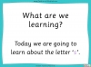 The Letter 's' - EYFS Teaching Resources (slide 2/21)
